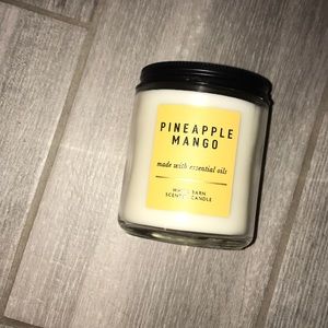 Bath and body works pineapple mango candle!